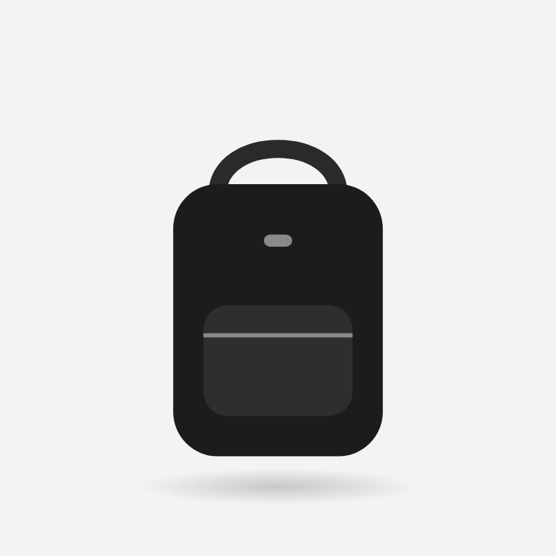 The Commuter Pack in black